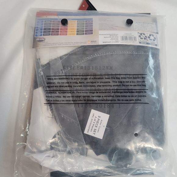 NIP Killer Clown 3 Piece Set Boys Size 8 Halloween Costume - Picture 6 of 8